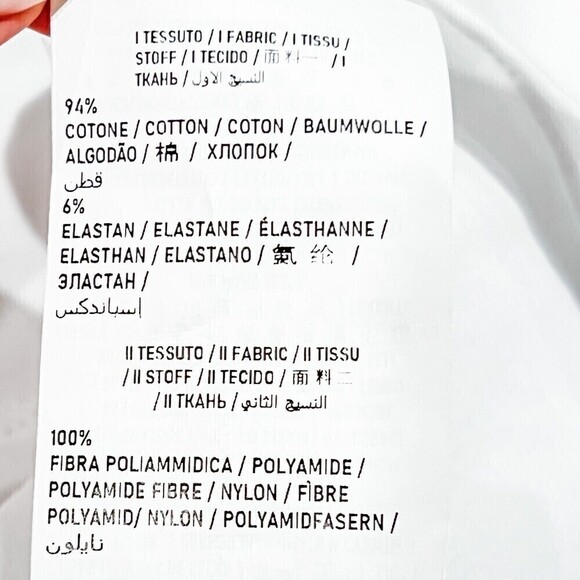 Ermanno Scervino Junior  White “E” Princess T Shirt With Tulle Sleeves Size XL - Picture 8 of 9